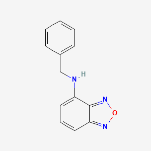 molecular formula C13H11N3O B5656839 N-benzyl-2,1,3-benzoxadiazol-4-amine 