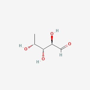 molecular formula C5H10O4 B565693 5-脱氧-D-核糖 CAS No. 13039-75-3
