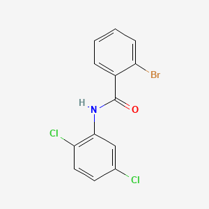 molecular formula C13H8BrCl2NO B5657388 2-bromo-N-(2,5-dichlorophenyl)benzamide 