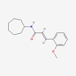 N-cycloheptyl-3-(2-methoxyphenyl)acrylamide