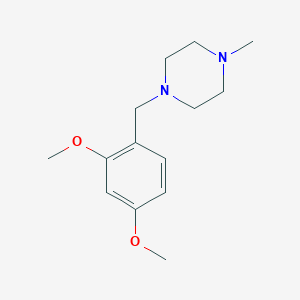 molecular formula C14H22N2O2 B5657486 1-(2,4-dimethoxybenzyl)-4-methylpiperazine 