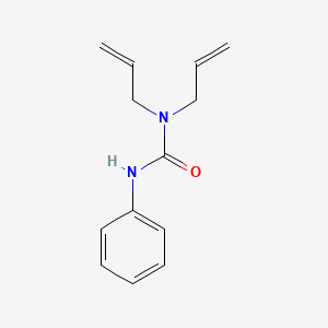 molecular formula C13H16N2O B5657495 N,N-diallyl-N'-phenylurea CAS No. 100615-32-5