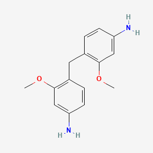 molecular formula C15H18N2O2 B5657519 4,4'-methylenebis(3-methoxyaniline) 
