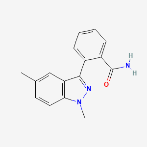 2-(1,5-dimethyl-1H-indazol-3-yl)benzamide