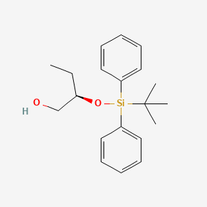 molecular formula C20H28O2Si B565794 (2R)-2-[Tert-butyl(diphenyl)silyl]oxybutan-1-ol CAS No. 1309610-41-0