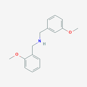 molecular formula C16H19NO2 B5658019 (2-methoxybenzyl)(3-methoxybenzyl)amine CAS No. 356091-73-1