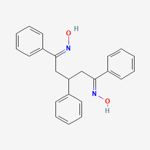 1,3,5-triphenyl-1,5-pentanedione dioxime