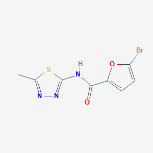 5-bromo-N-(5-methyl-1,3,4-thiadiazol-2-yl)-2-furamide