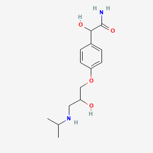 molecular formula C14H22N2O4 B565818 Hydroxyatenolol CAS No. 68373-10-4