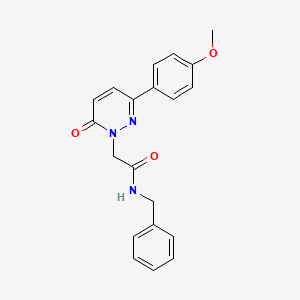 N-benzyl-2-[3-(4-methoxyphenyl)-6-oxo-1(6H)-pyridazinyl]acetamide