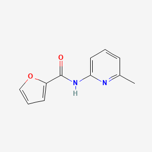 molecular formula C11H10N2O2 B5658325 N-(6-methyl-2-pyridinyl)-2-furamide 