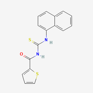 N-[(1-naphthylamino)carbonothioyl]-2-thiophenecarboxamide