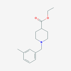 ethyl 1-(3-methylbenzyl)-4-piperidinecarboxylate