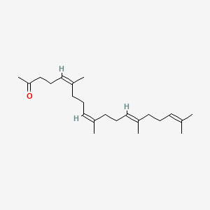 molecular formula C23H38O B565864 (5Z,9Z,13E)-Geranylgeranylacetone CAS No. 3879-24-1