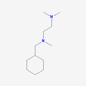molecular formula C12H26N2 B5658890 (cyclohexylmethyl)[2-(dimethylamino)ethyl]methylamine 