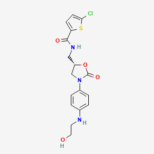 molecular formula C17H18ClN3O4S B565897 利伐沙班 M6 CAS No. 936232-22-3