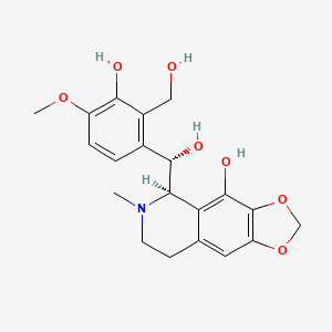 molecular formula C21H25NO7 B565920 纳可托林二醇 CAS No. 5876-41-5