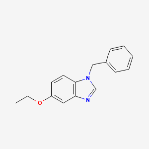 molecular formula C16H16N2O B5659362 1-benzyl-5-ethoxy-1H-benzimidazole 