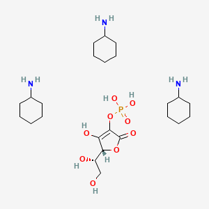 L-Ascorbic Acid 2-(Dihydrogen Phosphate) Cyclohexanamine-13C6
