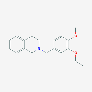 2-(3-ethoxy-4-methoxybenzyl)-1,2,3,4-tetrahydroisoquinoline