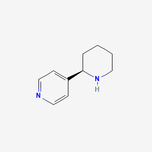 molecular formula C10H14N2 B565983 (R)-4-(哌啶-2-基)吡啶 CAS No. 1213554-31-4