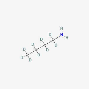 molecular formula C4H11N B565992 N-丁基-d9-胺 CAS No. 776285-22-4