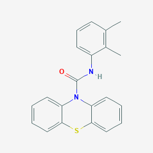 molecular formula C21H18N2OS B5659998 N-(2,3-dimethylphenyl)-10H-phenothiazine-10-carboxamide 