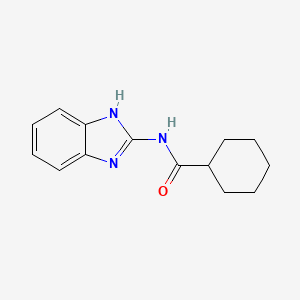 N-1H-benzimidazol-2-ylcyclohexanecarboxamide