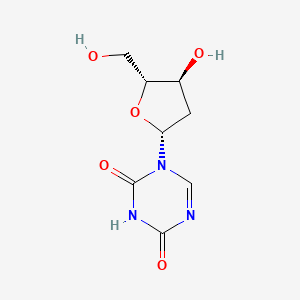 molecular formula C8H11N3O5 B566005 5-Aza-2'-deoxyuridine CAS No. 25501-08-0