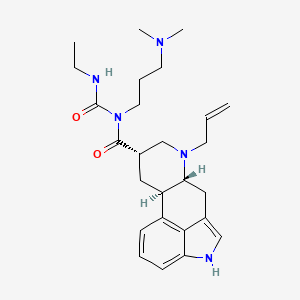 molecular formula C26H37N5O2 B566011 8S-Cabergoline CAS No. 856676-33-0