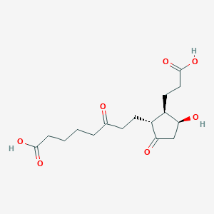 molecular formula C16H24O7 B566031 tetranor-PGDM CAS No. 70803-91-7