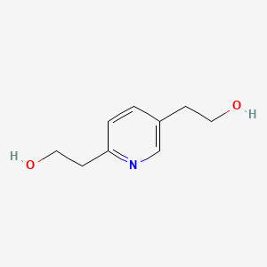 molecular formula C9H13NO2 B566099 2,5-Pyridinediethanol CAS No. 1000571-88-9