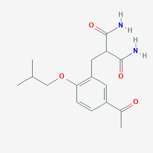 2-(5-acetyl-2-isobutoxybenzyl)malonamide