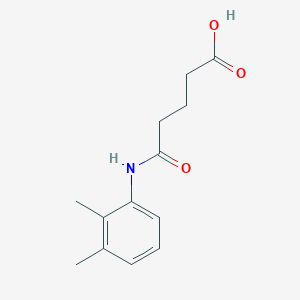 molecular formula C13H17NO3 B5661108 5-[(2,3-dimethylphenyl)amino]-5-oxopentanoic acid 
