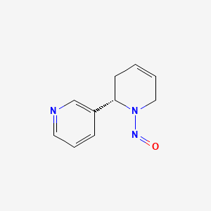 molecular formula C10H11N3O B566116 1,2,3,6-Tetrahydro-1-nitroso-2,3'-bipyridine CAS No. 1426174-82-4