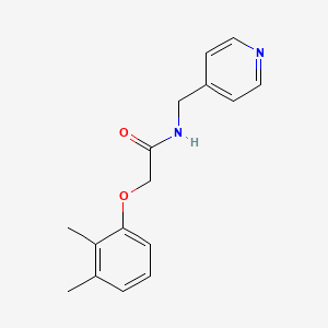 molecular formula C16H18N2O2 B5661284 2-(2,3-dimethylphenoxy)-N-(4-pyridinylmethyl)acetamide 