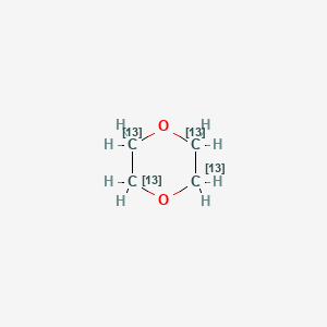 molecular formula C4H8O2 B566132 1,4-Dioxane-13C4 CAS No. 1228182-37-3