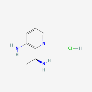 (S)-1-(3-Amino-pyridin-2-yl)-ethylamine Hydrochloride