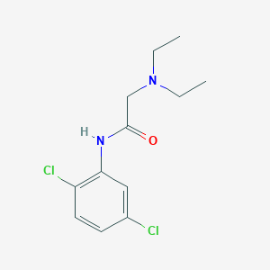 molecular formula C12H16Cl2N2O B5661390 N~1~-(2,5-dichlorophenyl)-N~2~,N~2~-diethylglycinamide 