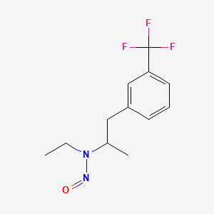 molecular formula C12H15F3N2O B566149 N-Nitrosofenfluramine CAS No. 19023-40-6