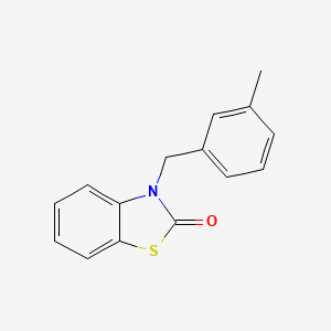 3-(3-methylbenzyl)-1,3-benzothiazol-2(3H)-one