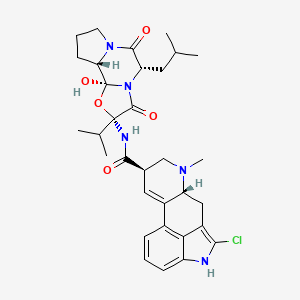 molecular formula C32H40ClN5O5 B566197 氯苯丁胺 CAS No. 68944-88-7