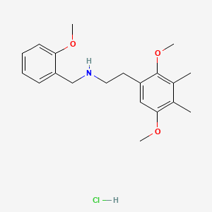 molecular formula C20H28ClNO3 B566212 25G-NBOMe (hydrochloride) CAS No. 1797132-54-7