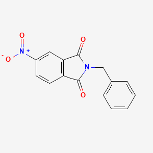 molecular formula C15H10N2O4 B5662336 2-benzyl-5-nitro-1H-isoindole-1,3(2H)-dione 