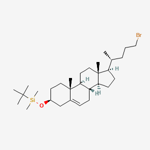 (3beta)-24-Bromo-3-[(tert-butyl)dimethylsilyloxy]-chol-5-ene