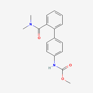 molecular formula C17H18N2O3 B5662561 methyl {2'-[(dimethylamino)carbonyl]biphenyl-4-yl}carbamate 