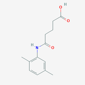 5-[(2,5-dimethylphenyl)amino]-5-oxopentanoic acid