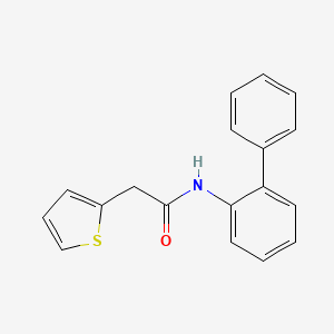 N-2-biphenylyl-2-(2-thienyl)acetamide