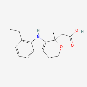 molecular formula C16H19NO3 B566299 去乙基甲磺安 CAS No. 109518-50-5