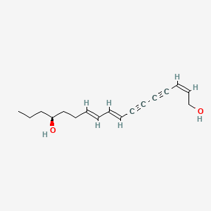 molecular formula C17H22O2 B566319 Bupleurotoxin CAS No. 111128-27-9